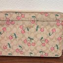 Coach  Laptop Sleeve In Signature Canvas With Heart Cherry Print cf158 Photo 0