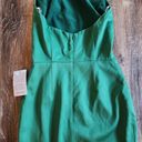 Elliatt  Camo Dress in Forest Green Halter Open Back NWT Size XS Sleeveless Satin Photo 7