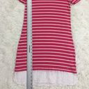 Tommy Hilfiger  pink striped T-Shirt dress size XS Photo 2