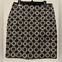 Max Studio MSSP  black gold stretch pencil skirt size 2 Photo 0