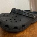 Crocs Unisex Classic Clog Slip On Ultra Light Water Friendly Sandals Shoes Black 4M 6W Photo 3