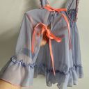 Victoria's Secret  Size M Purple Pink Slip Dress Baby Doll Sleep Lingerie Photo 5