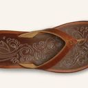 Olukai  Paniolo Women’s Premium Brown Leather Sandals Women’s Size 9 Photo 0