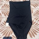 American Eagle NWT ARIE BLACK HIGH WASTED BOTTOM Photo 0