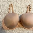 Torrid  Nude lined bra with triple clasp, 40DD Photo 1