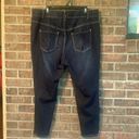 Lane Bryant  dark washed skinny jeans size 16 short Photo 1