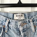 AGOLDE Parker Vintage Distressed Cut Off Denim Shorts in Swapmeet 26 Photo 10