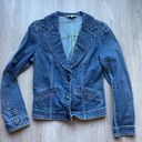 CAbi  Denim Blazer Jacket Photo 7