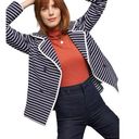  by Anthropologie Striped Peacoat Women’s size XS Photo 0