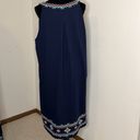 Style & Co  size 3X moroccan blue embroidered dress or cover up Photo 8