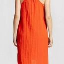 Liz Lange Maternity NWT  Hot Orange Braided Dress S Photo 1