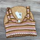 l*space L  nwt turn the tide crochet top women’s size xs Photo 2