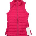 Lululemon NWT  Fluffed Up Vest in Boom Juice Pink Down Quilted Zip 6 $138 Photo 1