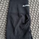 Alphalete AMPLIFY SHORT 5.5" Women's Seamless Scrunch Short Black Xs Photo 1