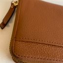 Kate Spade Brown Leather Zip Around Wallet Photo 3