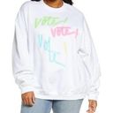 BP  Neon Vote Graphic Crewneck Sweatshirt Large Photo 0