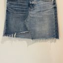 Chelsea and Violet  Two-Tone Distressed Denim Skirt Photo 5