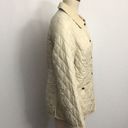 Hunter Quilted  Water Resistant Jacket Lt Tan Sz 10 Photo 3