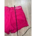 Polo  Ralph Lauren Hot Pink Cutoff Shorts W 29 L 14 Photo 8