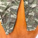 Abercrombie & Fitch  Cargo Camo Joggers Drawstring Elastic Pants Green Small S Photo 4