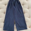 Calia by Carrie Calia Carrie Underwood Navy Blue Wide Leg Crop Pants S Photo 0