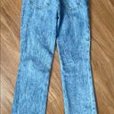 Guess  80’s Medium-Light Wash Straight Leg High Rise Distressed Jeans Photo 2