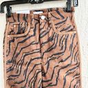 We Wore What  animal print slim jeans brown black size 24 NWT Photo 2