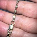 Twisted Vintage IBB 925 Italy  Two Tone Silver Bracelet Photo 5