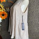 Doe & Rae ✅3/$30✅ NWT  Taupe Sleeveless Tunic Tank Top Blouse | LARGE | Photo 3