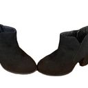 Michael Antonio  Suede Black Ankle Side Zip Booties Women SZ 6 Photo 2