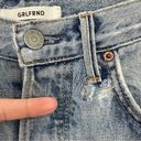 GRLFRND  Denim Helena High-Rise Straight Jeans in Hall & Oats Size 26 Embroidered Photo 5