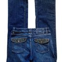 White House | Black Market WHBM Blanc Jeans Embellished Back Flap Pocket Straight Leg Jeans Size 4 Photo 4