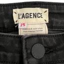 L'Agence  Margot High Rise Ankle Skinny Jeans
Black Coal Casual Size 25 NEW Photo 5