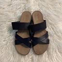 Wear Ever Sandals size 10 BNWOT navy blue color please see pictures Photo 2