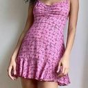 Free People NEW Intimately  Caught Up Printed Slip Dress, Pink, XL Photo 0