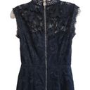 Sans Souci  Black Lace Sleeveless Dress Size XSmall Photo 4