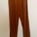 Aerie NWT  Offline Sweatpants Joggers Small Orange Pants Towel Terrycloth Photo 3