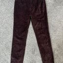 We The Free Free People Brown Velour Skinny Jean Photo 0