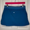 Alo Yoga Blue Athletic Skirt Sz M Golf Tennis Athleisure Outdoors Summer Trendy Photo 2