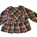 Veronica Beard  Katalina Plaid Bib Top Photo 4