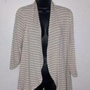 Apt. 9 Striped cream  cardigan Photo 0