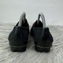 Ecco Felicia Shoes Womens Size 8 Black Stretch Leather Low Slip On Photo 4