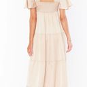 Show Me Your Mumu Champagne Luxe Satin Bridesmaids Dress Photo 2