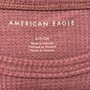 American Eagle pink  cropped top, size small! Photo 3