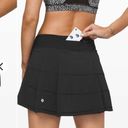 Lululemon  4 Pace Rival Skirt Black, Mini Skorts Has Shorts Underneath Photo 0