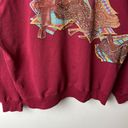 Hanes Vintage Las Vegas Crewneck Sweatshirt Red Large L Photo 7