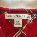 Tommy Hilfiger Vintage 2005  Red Chain Link V-neck Collared Tank Top Size Small Photo 3