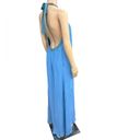 Ramy Brook  viscose/ silk halter maxi dress- small Photo 1