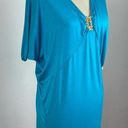 Trina Turk  Neon Blue Dolan Swim Cover Up Photo 1