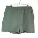 Sweaty Betty Summit Water Resistant Hiking Shorts Olive Green Photo 1